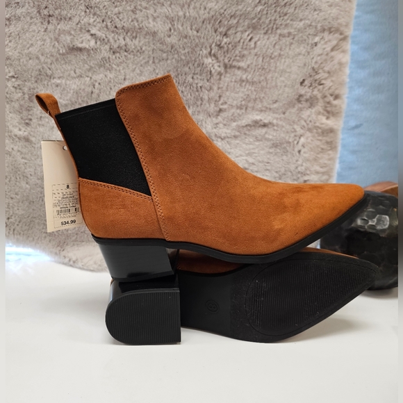 Women's Gwen Low Shaft Heeled Boots - a New Day - Picture 3 of 4